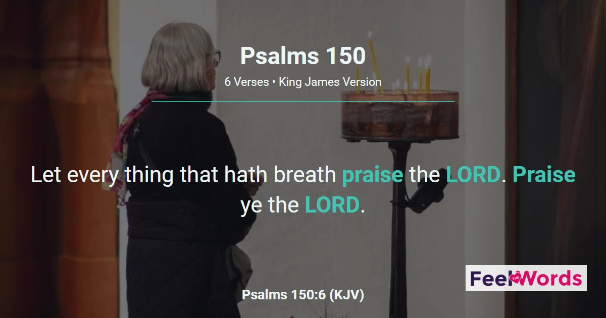 Psalm 150: Let Everything Praise the LORD