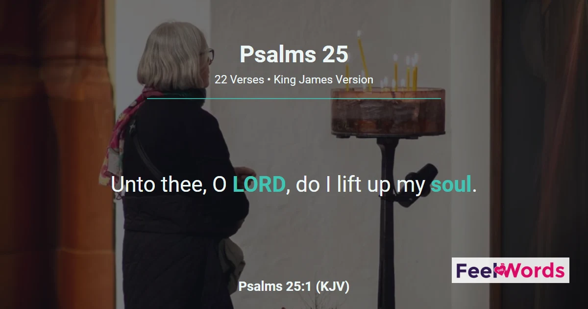 Psalm 25: Teach Me Thy Paths