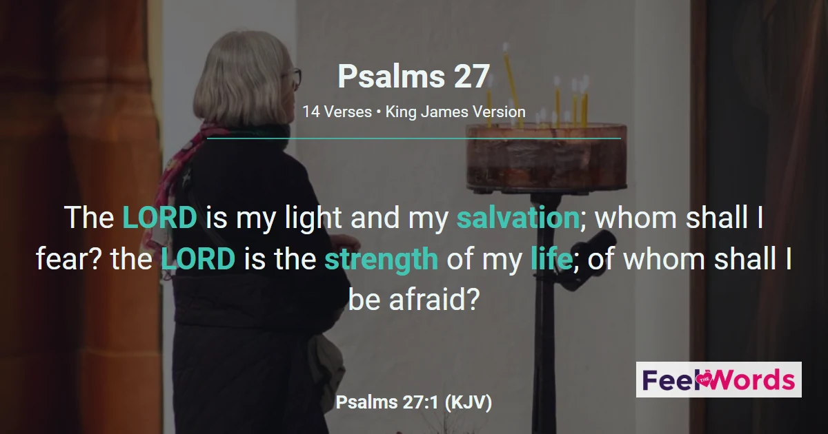 Psalm 27: The LORD Is My Light