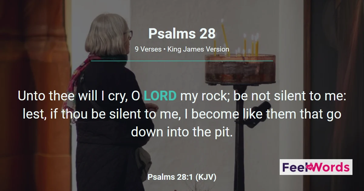 Psalm 28: My Strength and My Shield