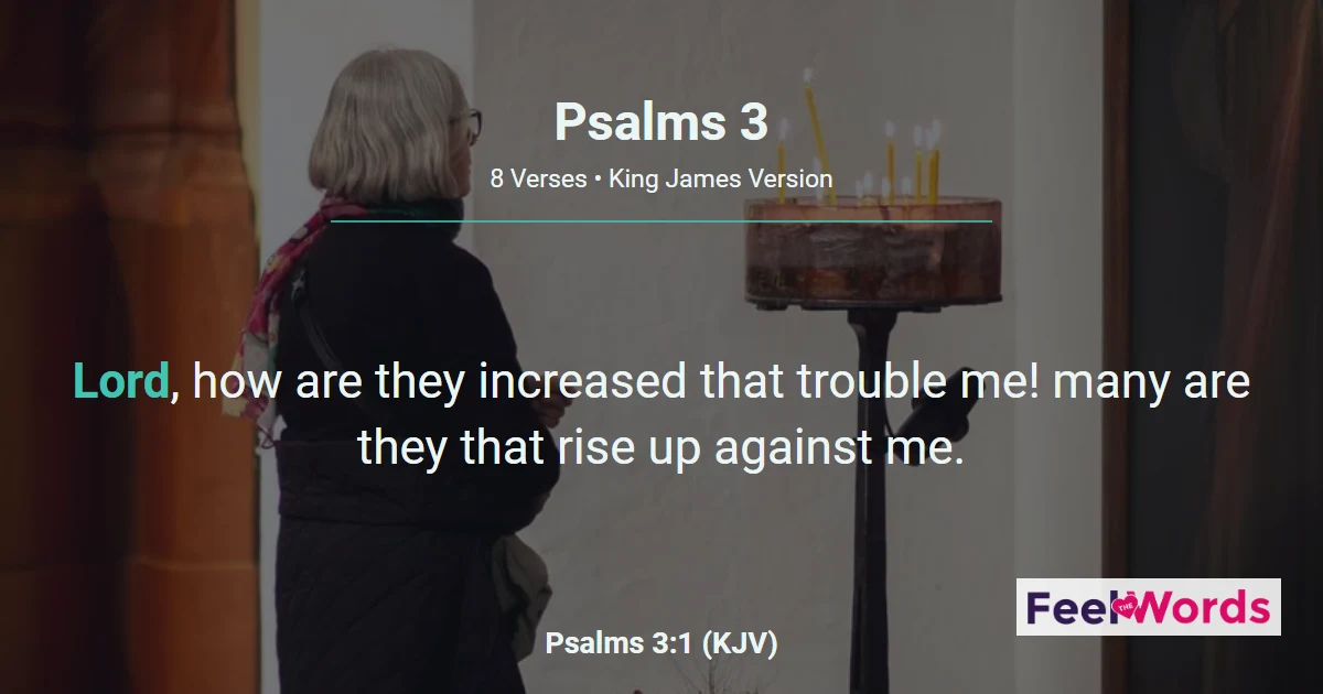 Psalms 3: Prayer Amid Many Enemies