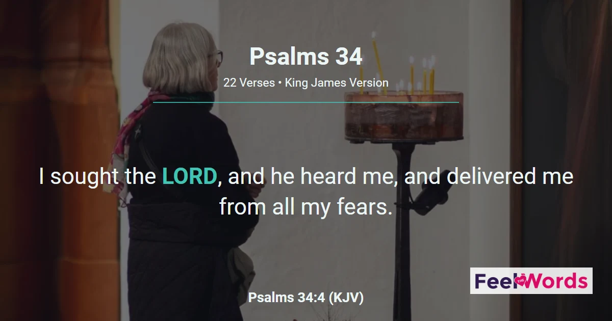 Psalm 34: O Taste and See