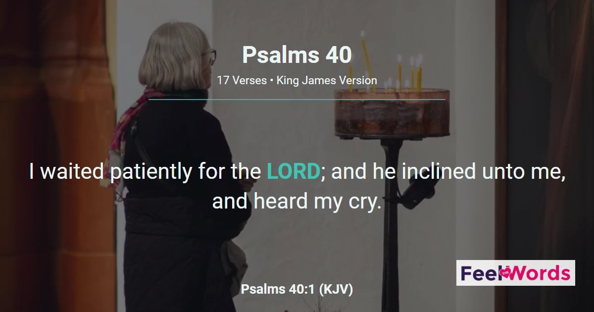 Psalm 40: A New Song in My Mouth