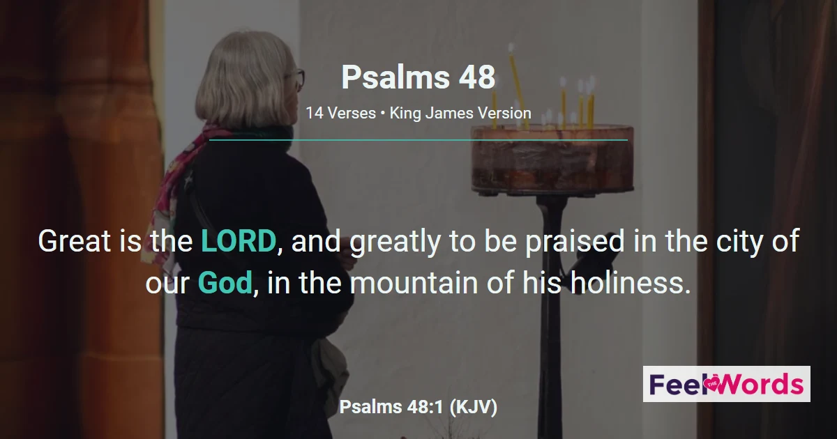Psalm 48 - Great Is the Lord in Zion