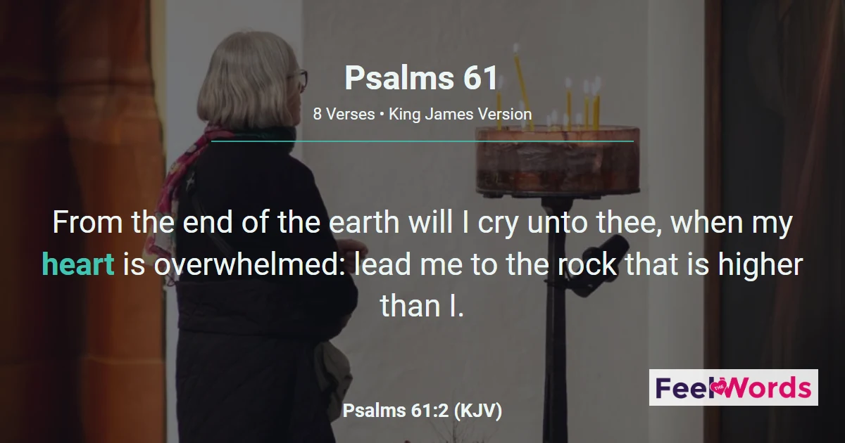 Psalm 61 - Lead Me to the Rock