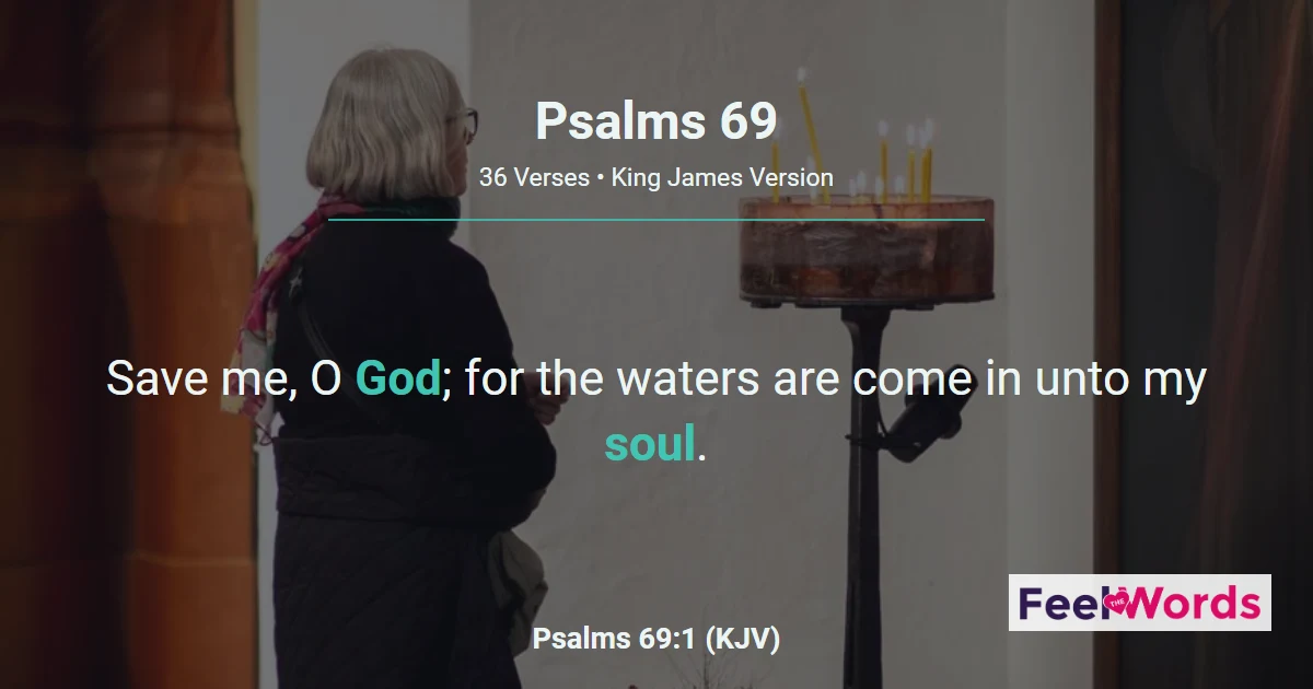 Psalms 69: Save Me O God