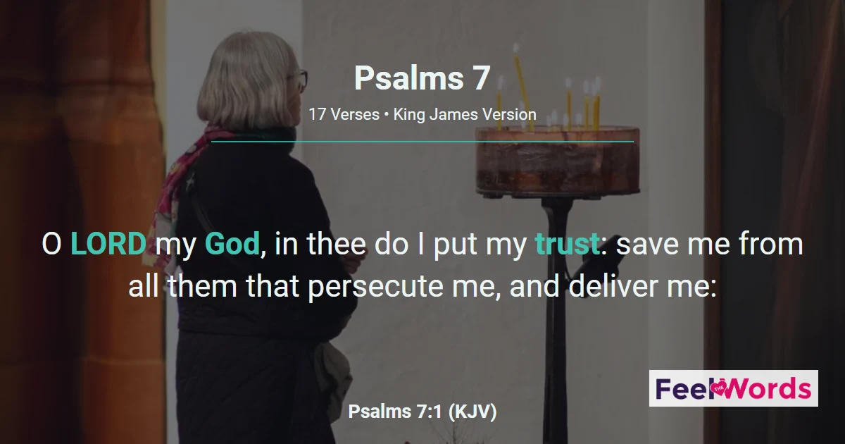 Psalms 7: David Pleads His Innocence