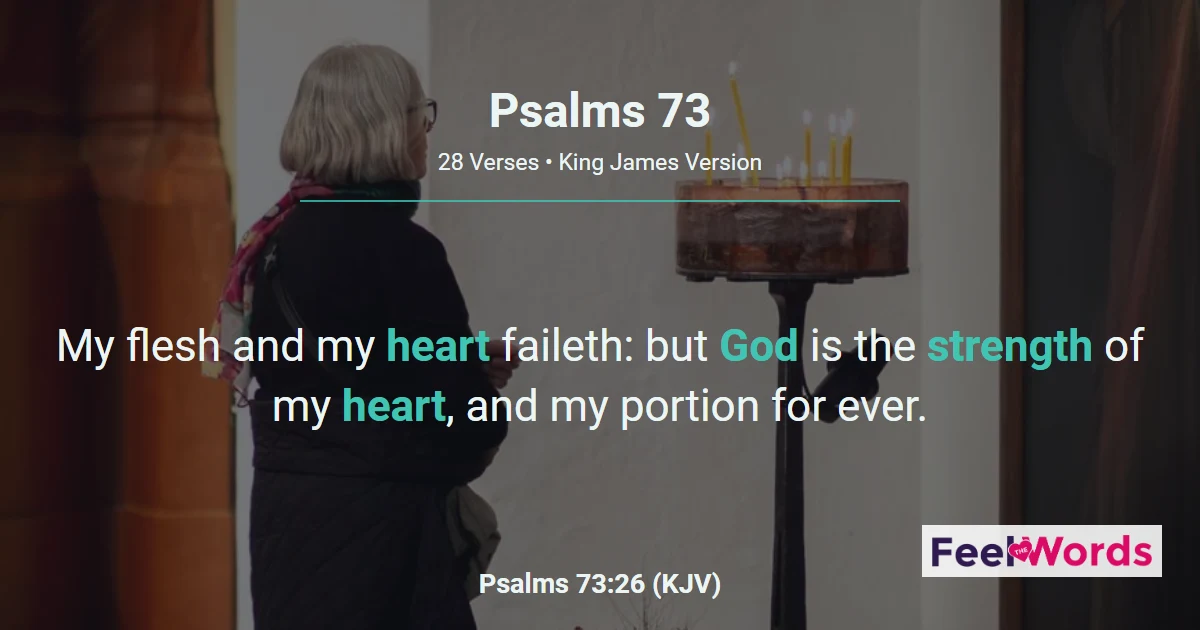 Psalms 73: Truly God Is Good to Israel
