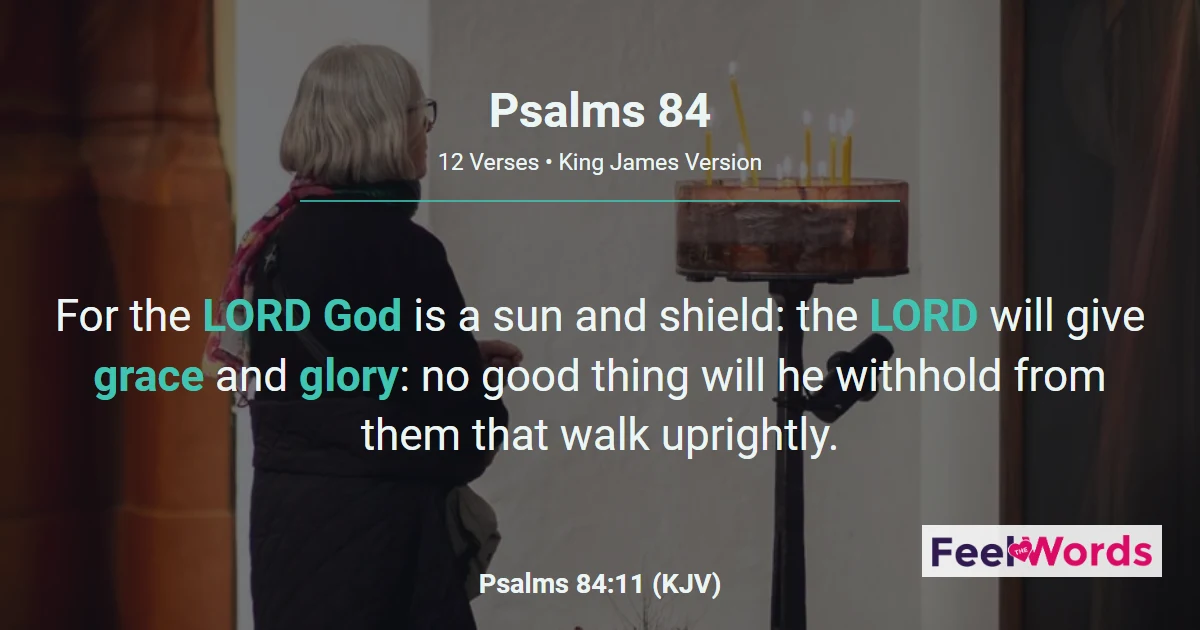 Psalms 84: How Amiable Are Thy Tabernacles