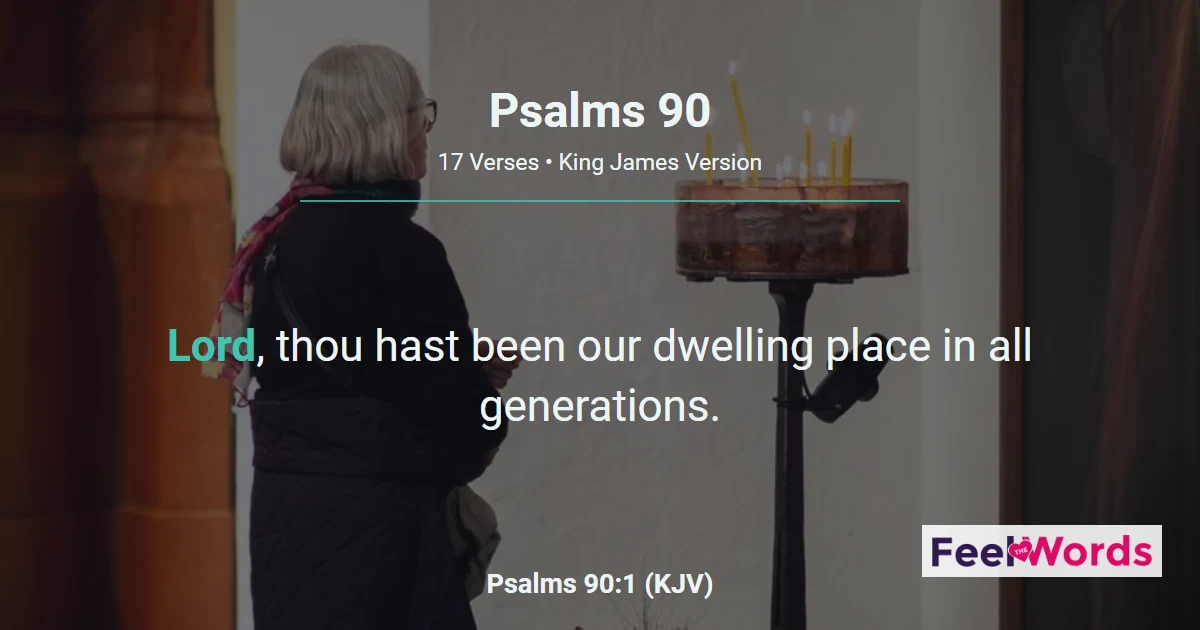Psalms 90: Moses' Prayer on Life's Brevity