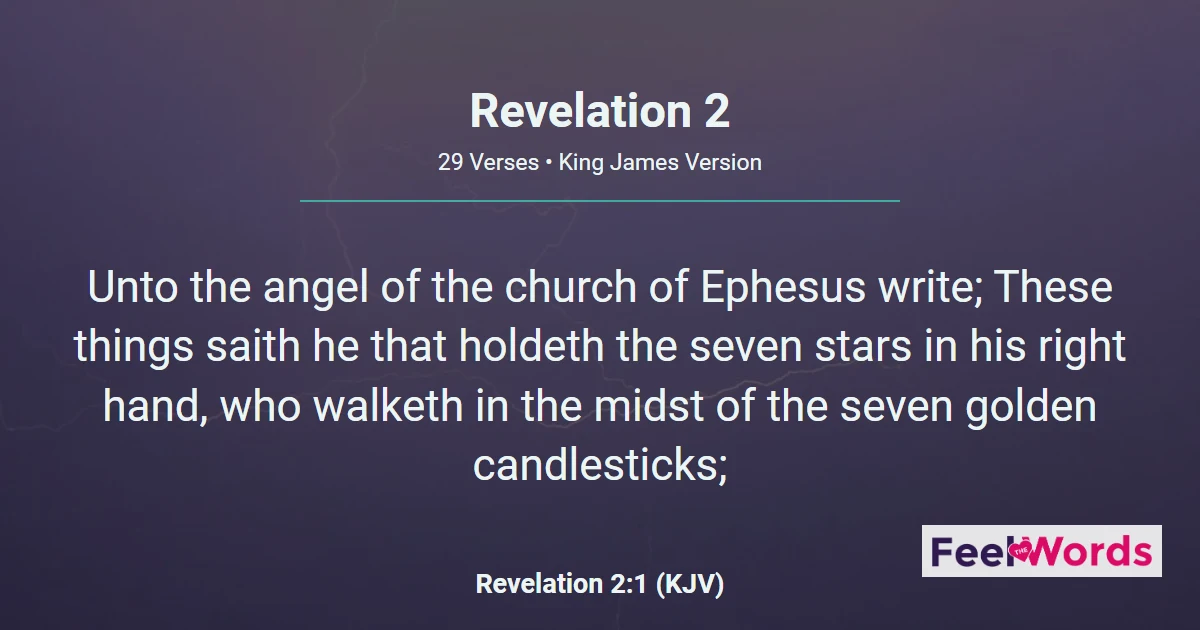 Revelation 2: Four Churches