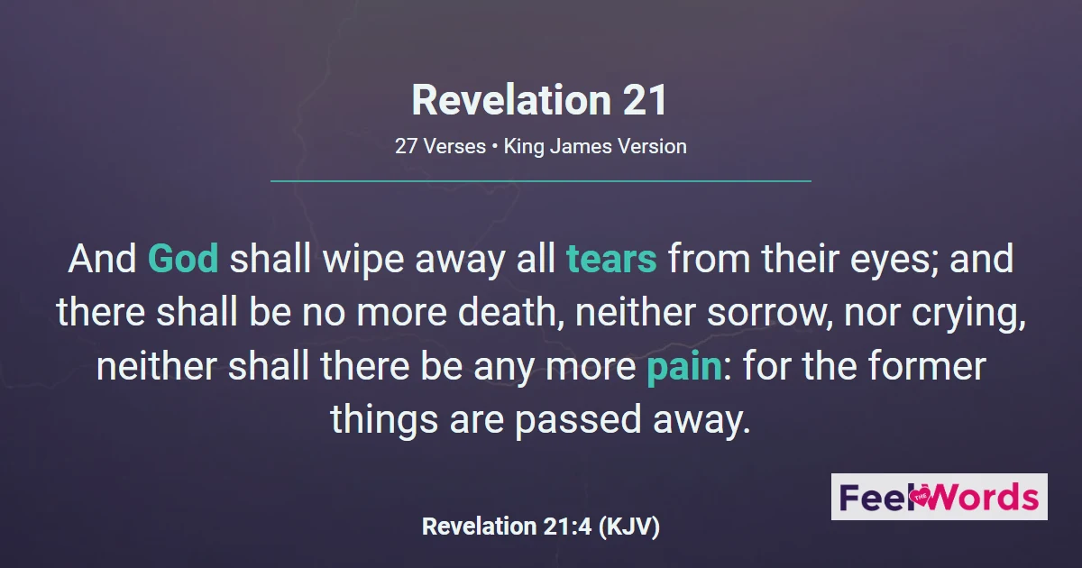Revelation 21: The New Heaven and New Jerusalem