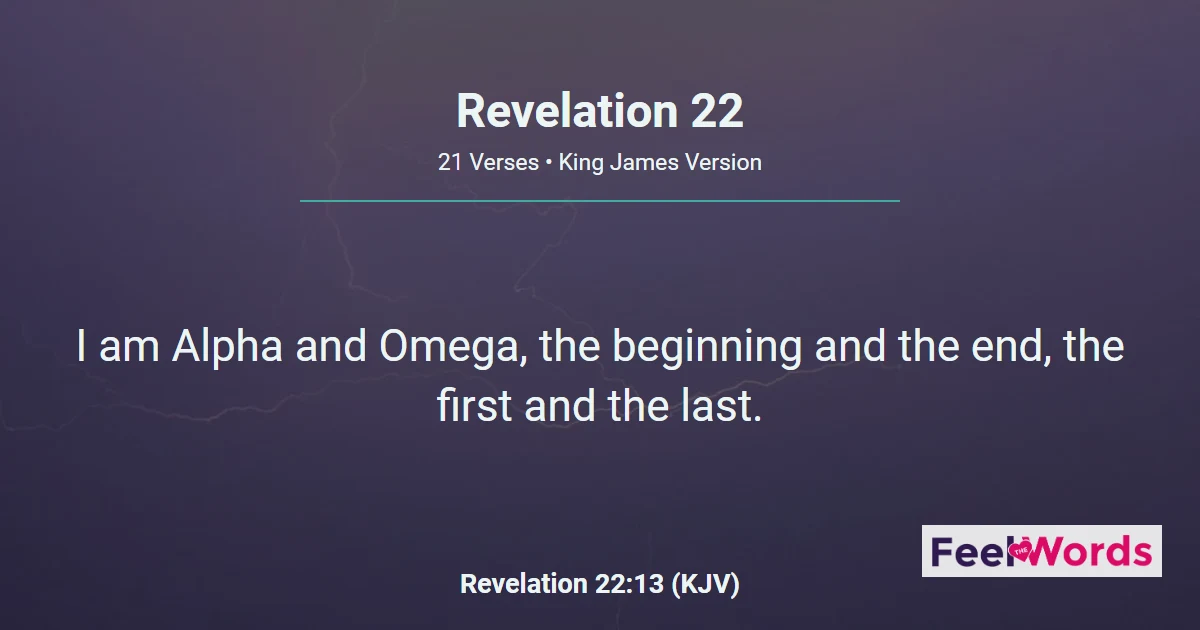 Revelation 22: The Tree of Life and River