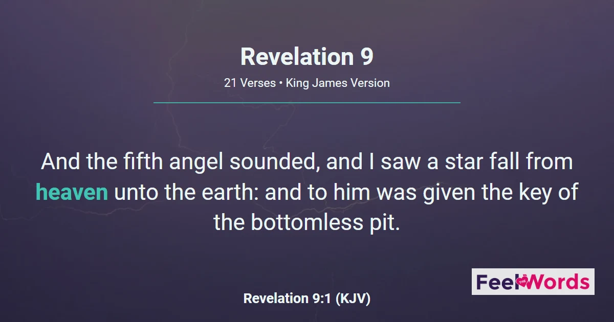 Revelation 9: Locusts From the Pit