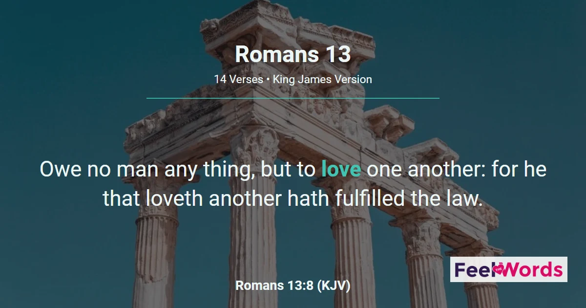 Romans 13 - Submission to Authorities