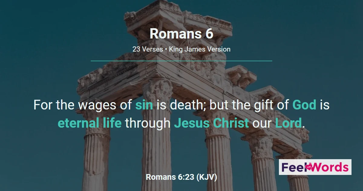 Romans 6 - Dead to Sin, Alive in Christ