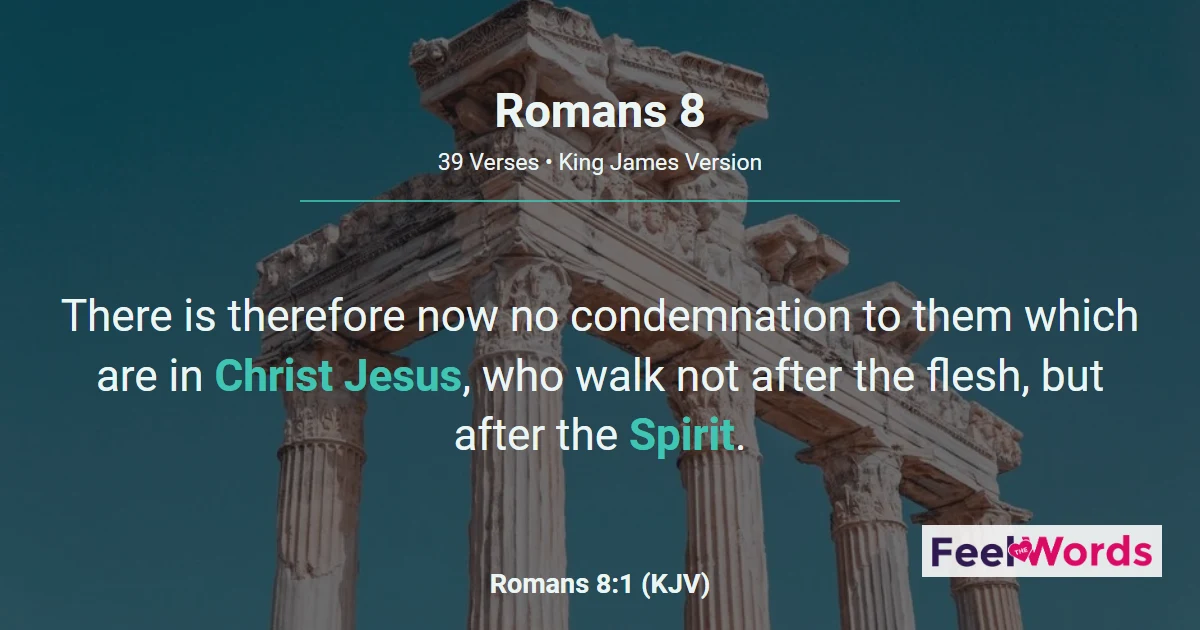 Romans 8 - No Condemnation in Christ