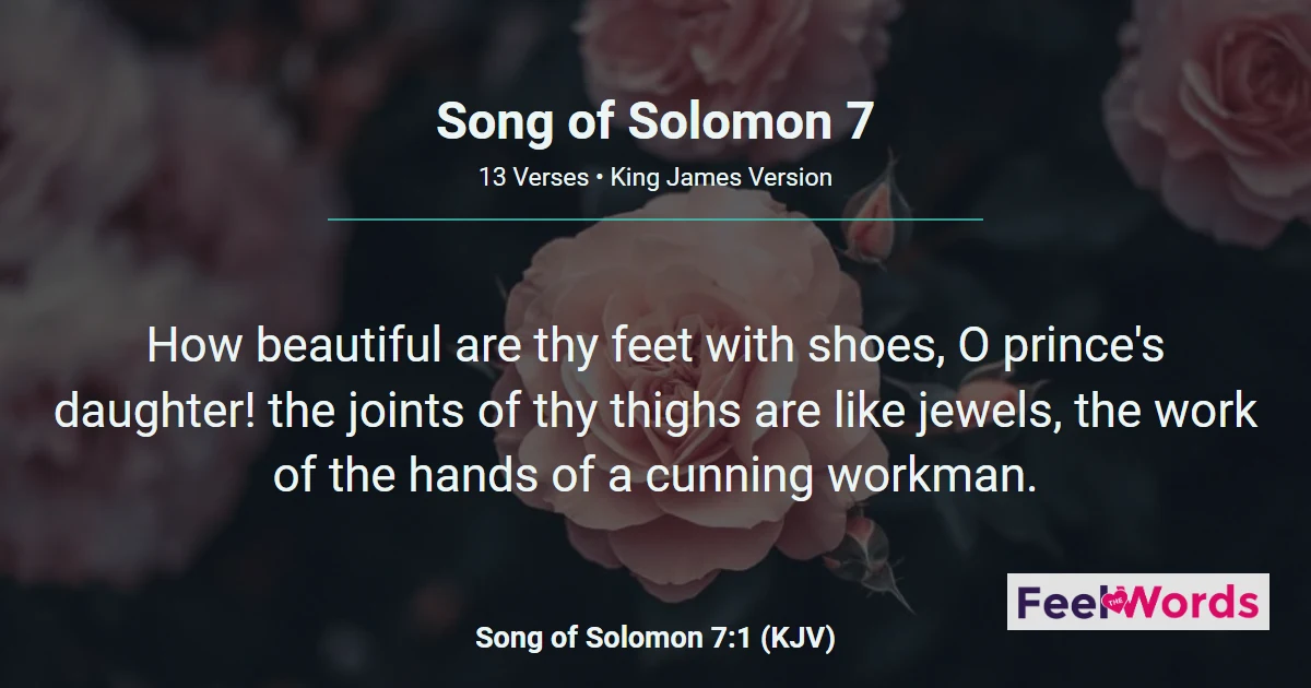 Song of Solomon 7 - Let Us Go to the Field
