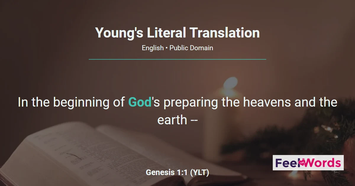 Young's Literal Translation (YLT) Online