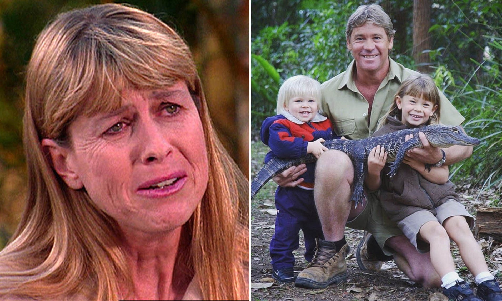 A grandchild of Steve Irwin was named after him, and his wife, Terri, said that they would “never see” the baby if Steve was still alive…