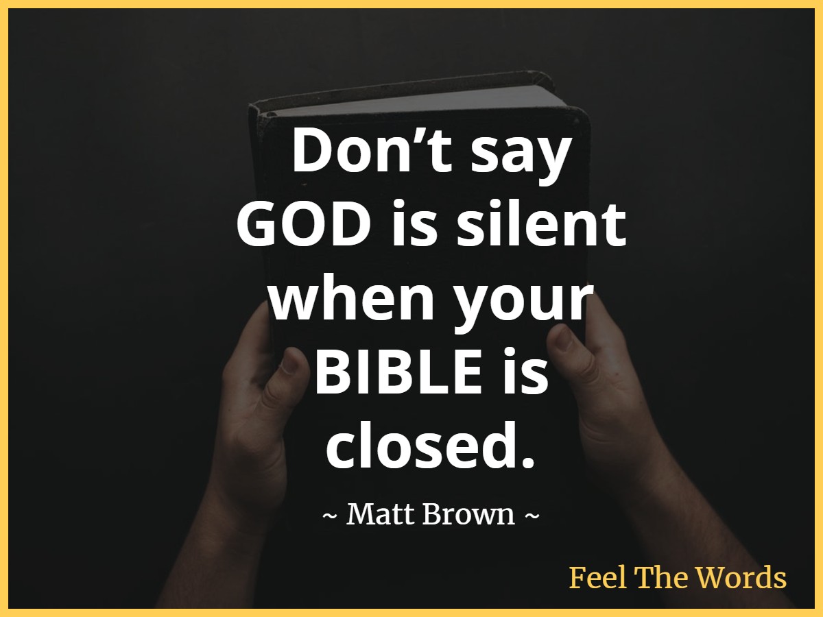 Closed Bible