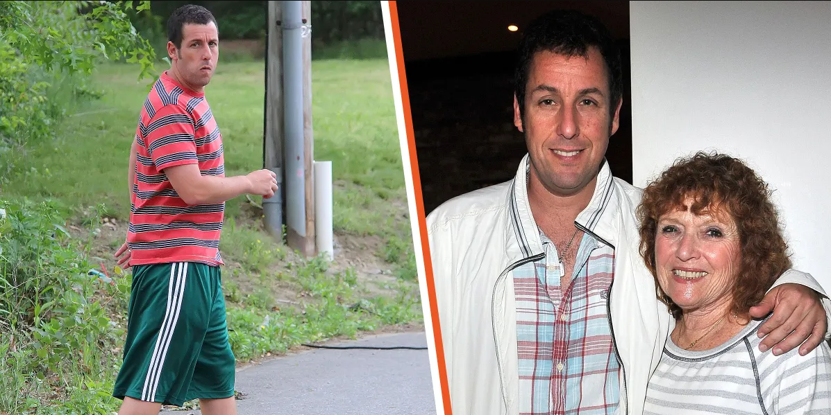 Even though he has millions of dollars and has bought a house for his mother, Adam Sandler still walks the red carpet in his everyday clothes…