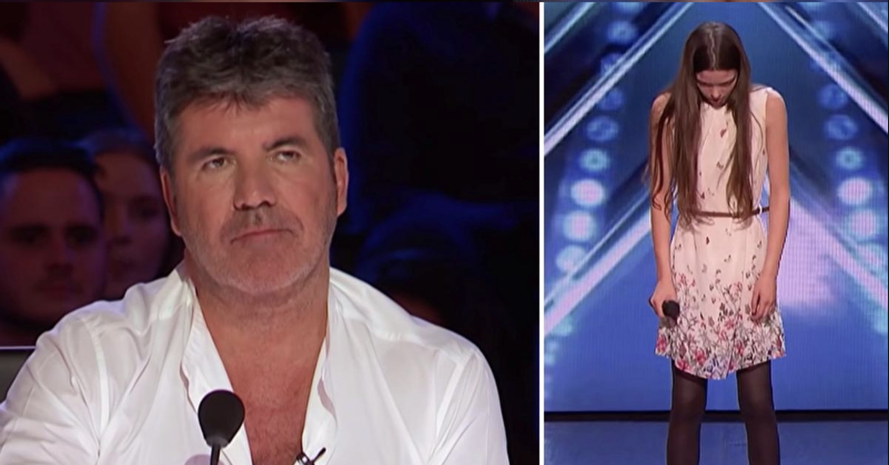 VIDEO: Simon didn’t truly feel sorry for the shy girl, but after seeing her perform, his expression immediately changed…