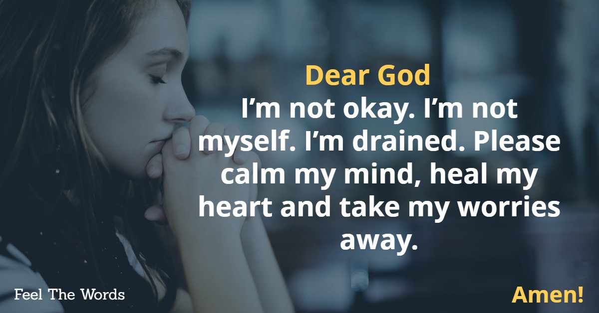 Dear God: I’m not okay