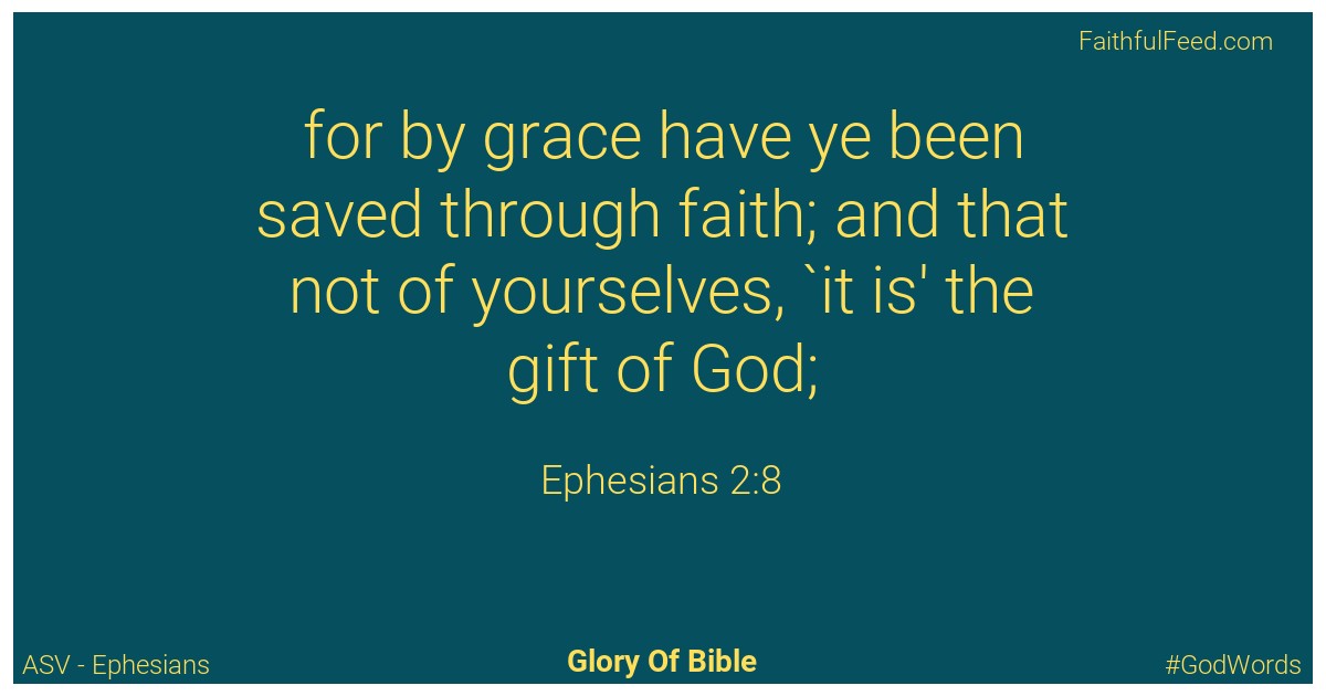 The Bible Chapters from Ephesians - Asv