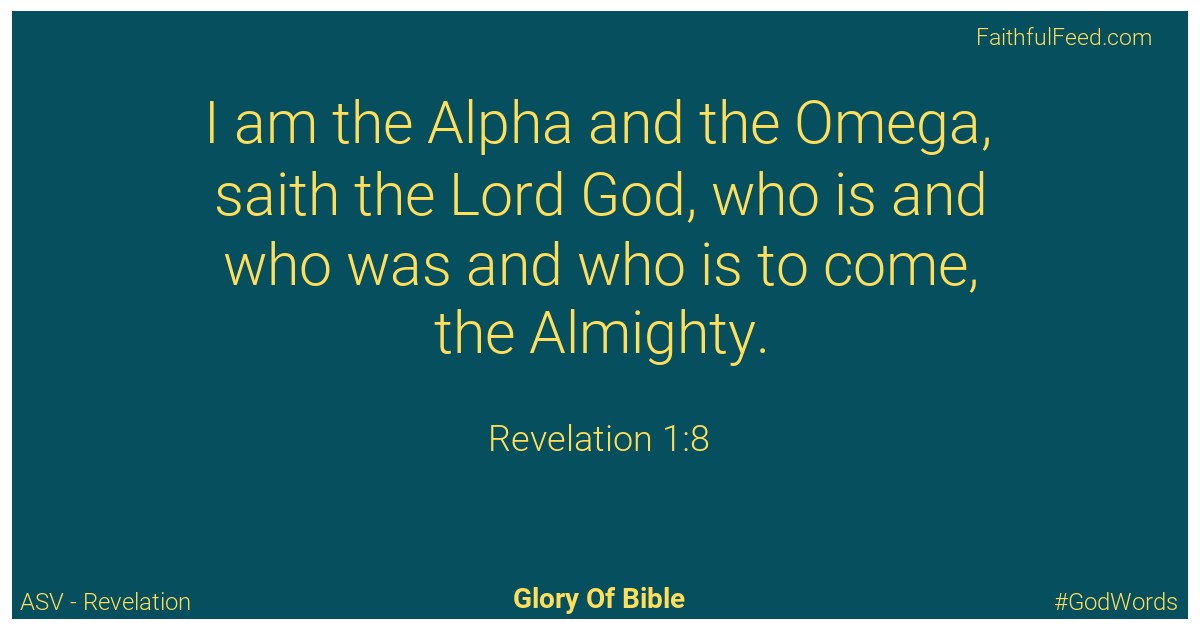 The Bible Chapters from Revelation - Asv