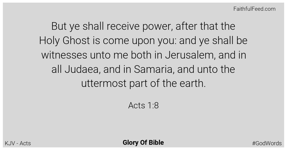 The Bible Chapters from Acts - Kjv