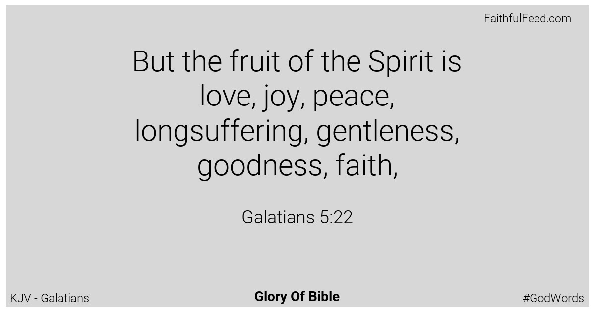 The Bible Chapters from Galatians - Kjv