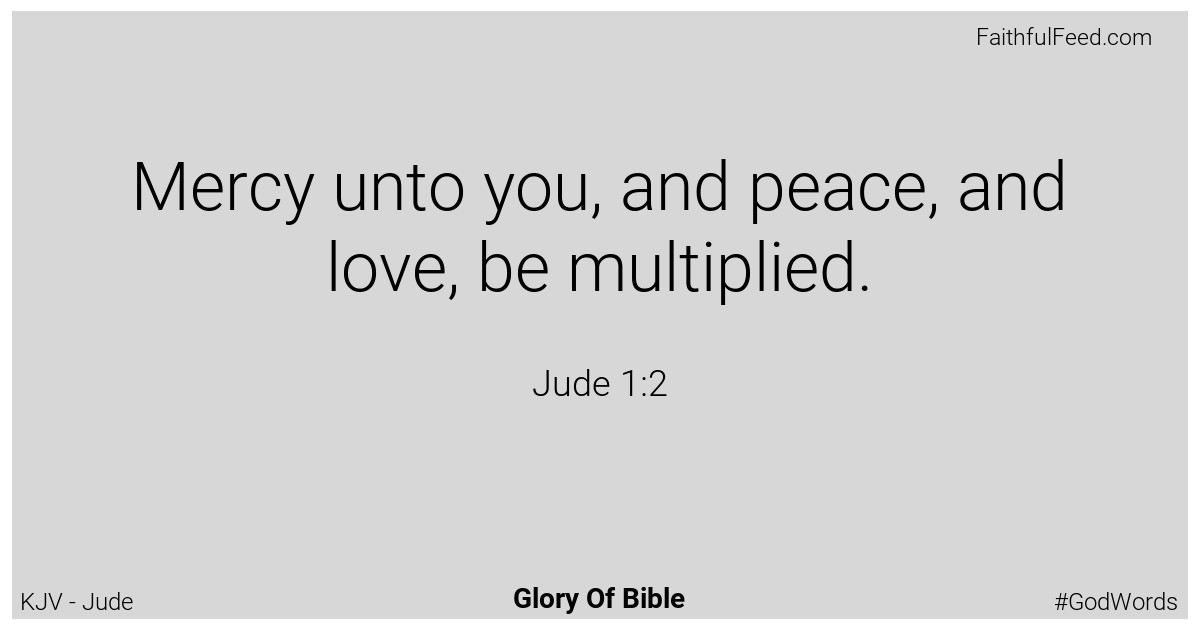 The Bible Chapters from Jude - Kjv