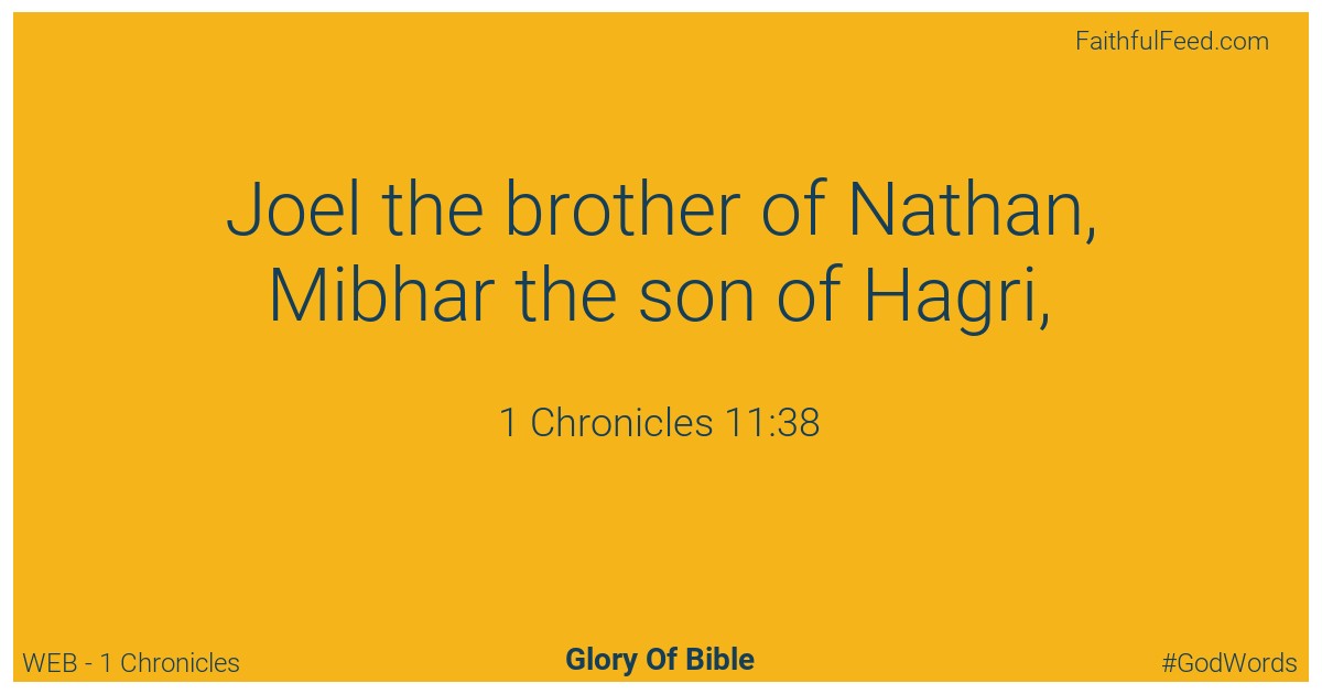 1-chronicles 11:38 - Web