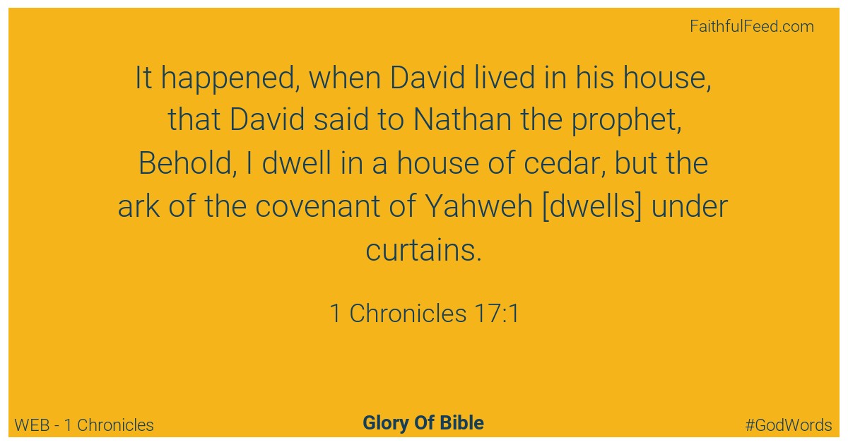 1-chronicles 17:1 - Web