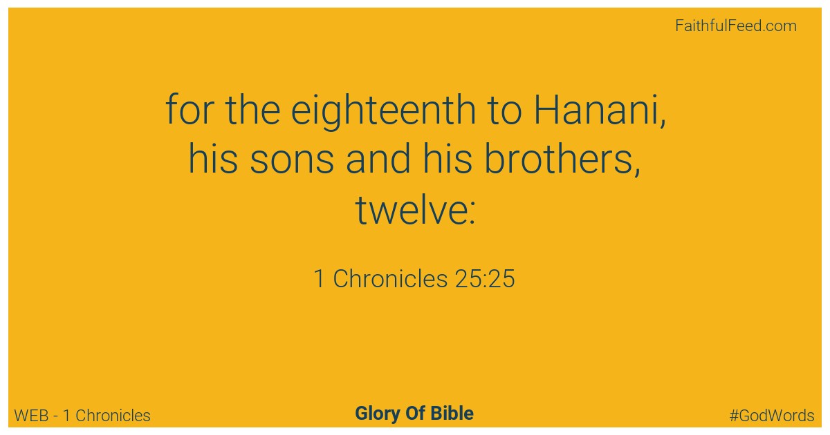 1-chronicles 25:25 - Web