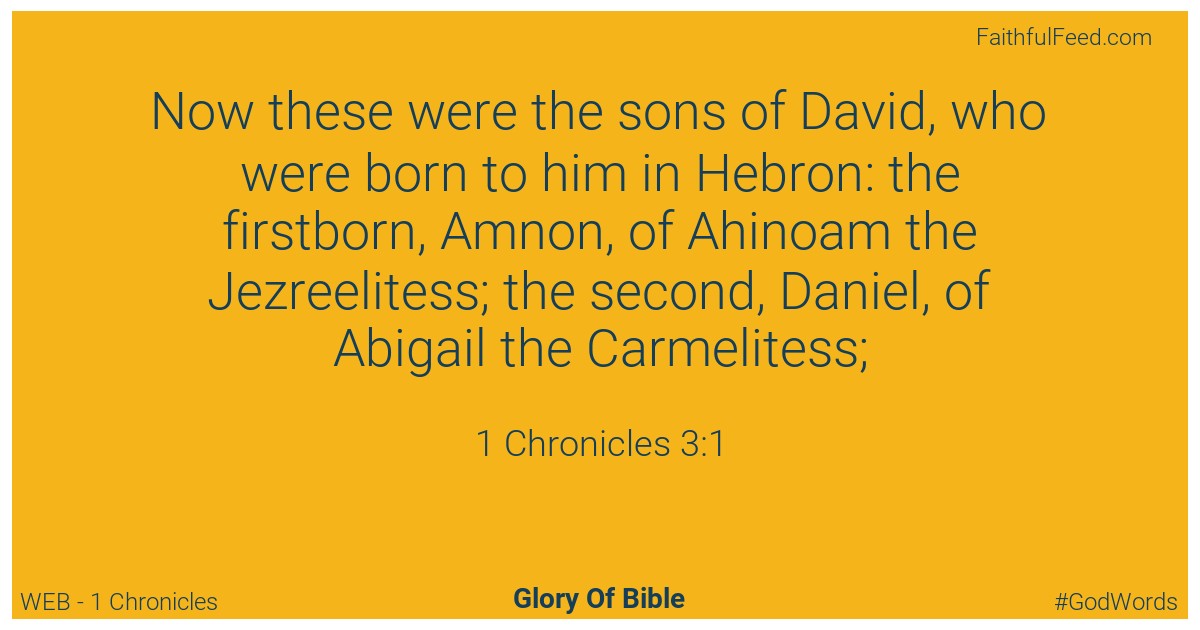 1-chronicles 3:1 - Web