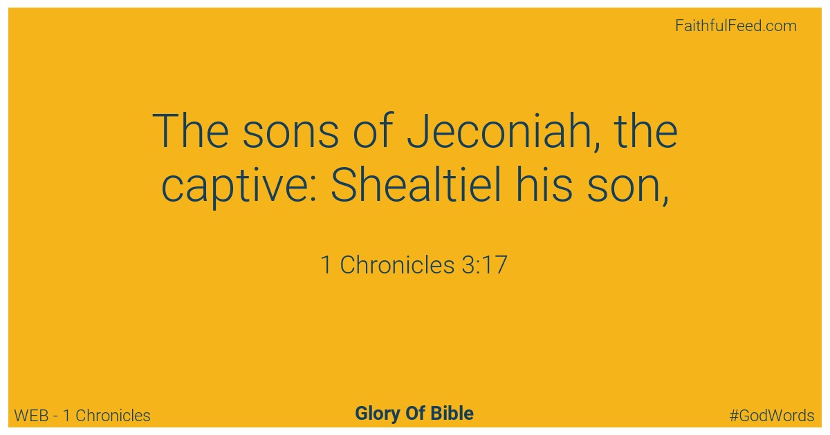 1-chronicles 3:17 - Web