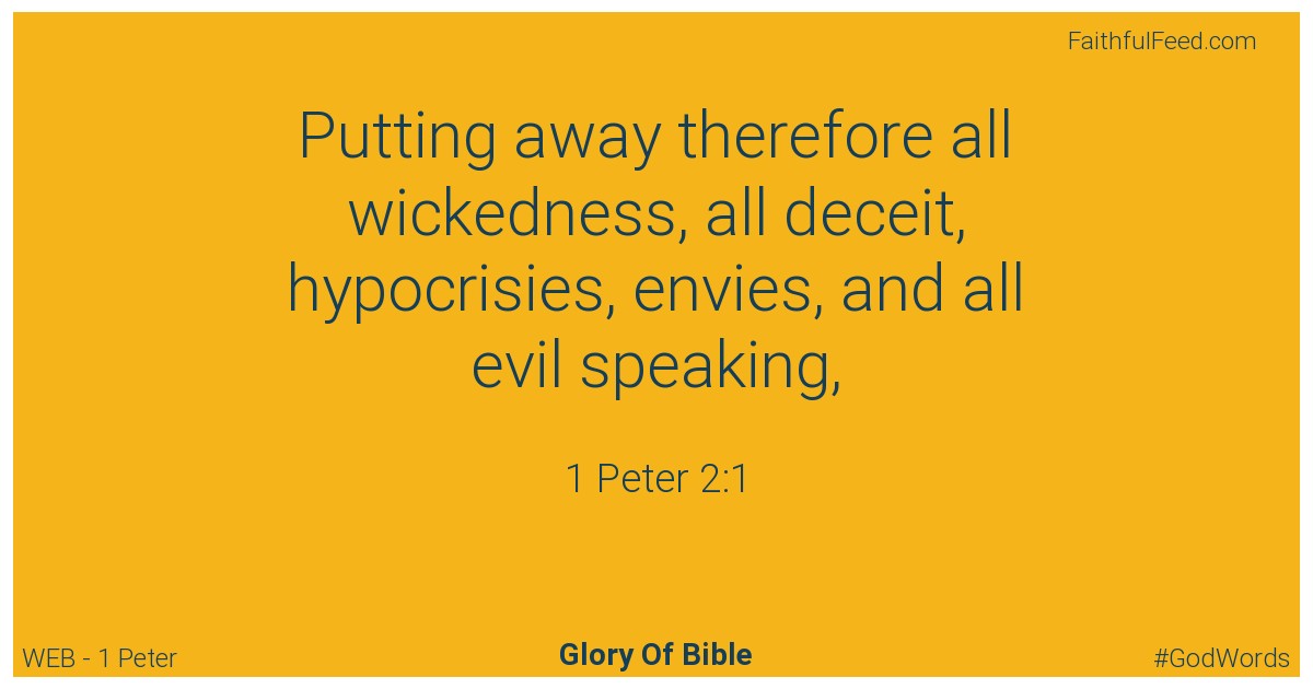 The Bible Verses from 1-peter Chapter 2 - Web