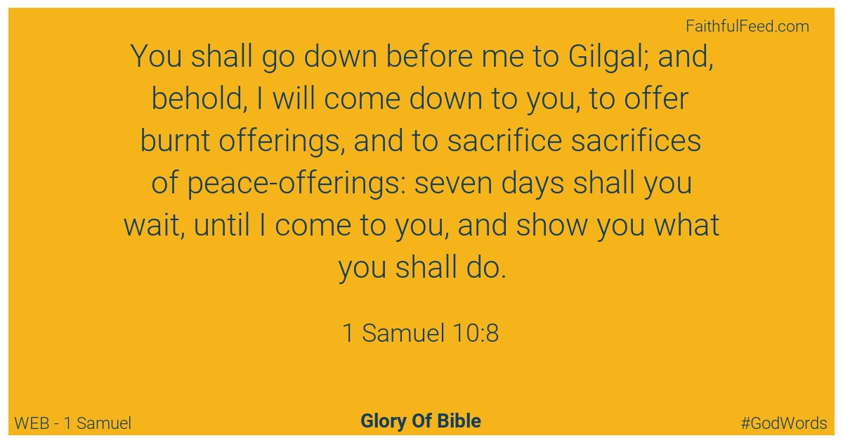 1-samuel 10:8 - Web