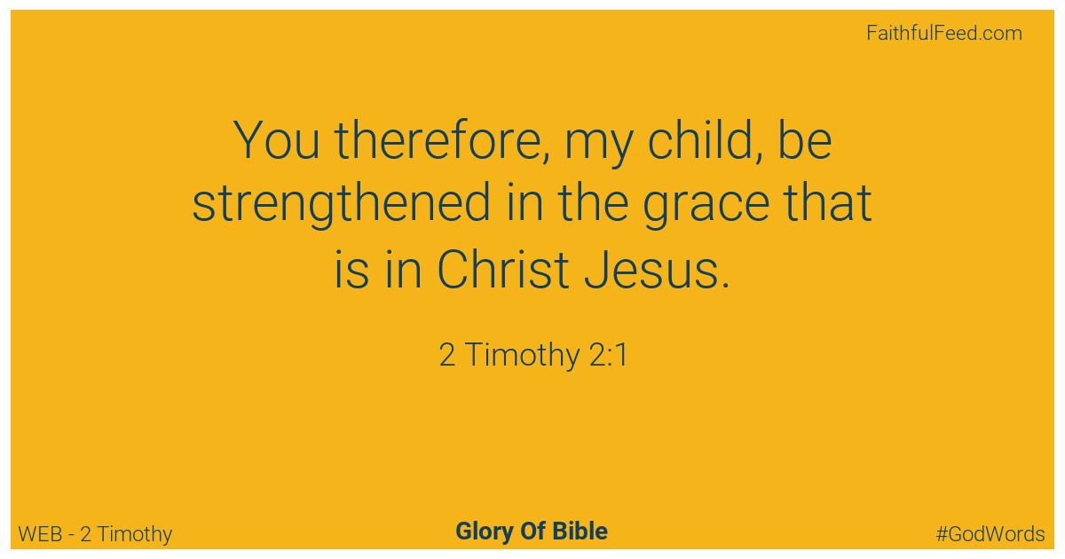 The Bible Verses from 2-timothy Chapter 2 - Web