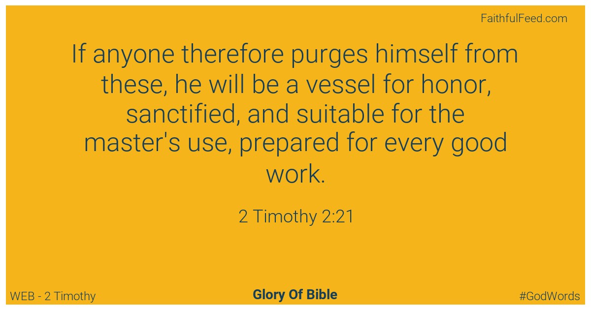 2-timothy 2:21 - Web