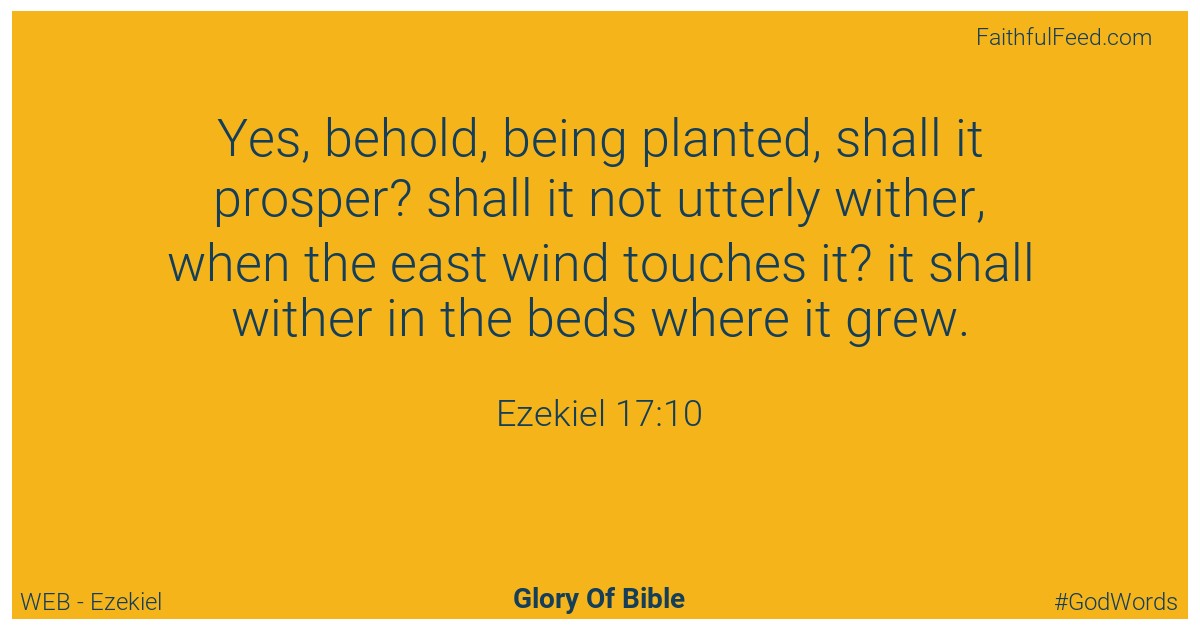 Ezekiel 17:10 - Web