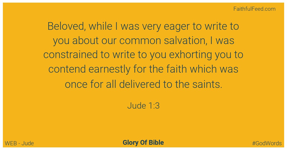 The Bible Chapters from Jude - Web