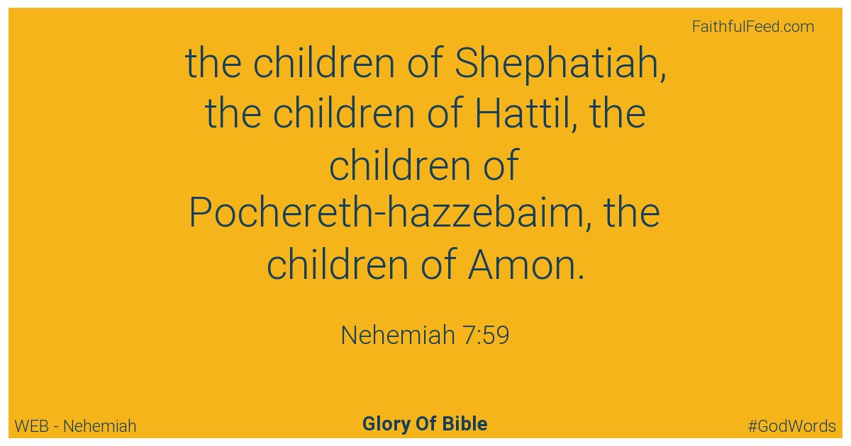 Nehemiah 7:59 - Web