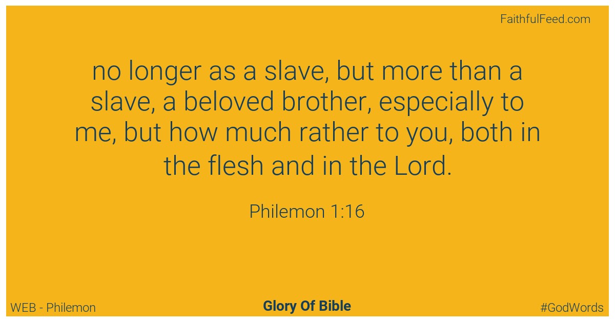 Philemon 1:16 - Web