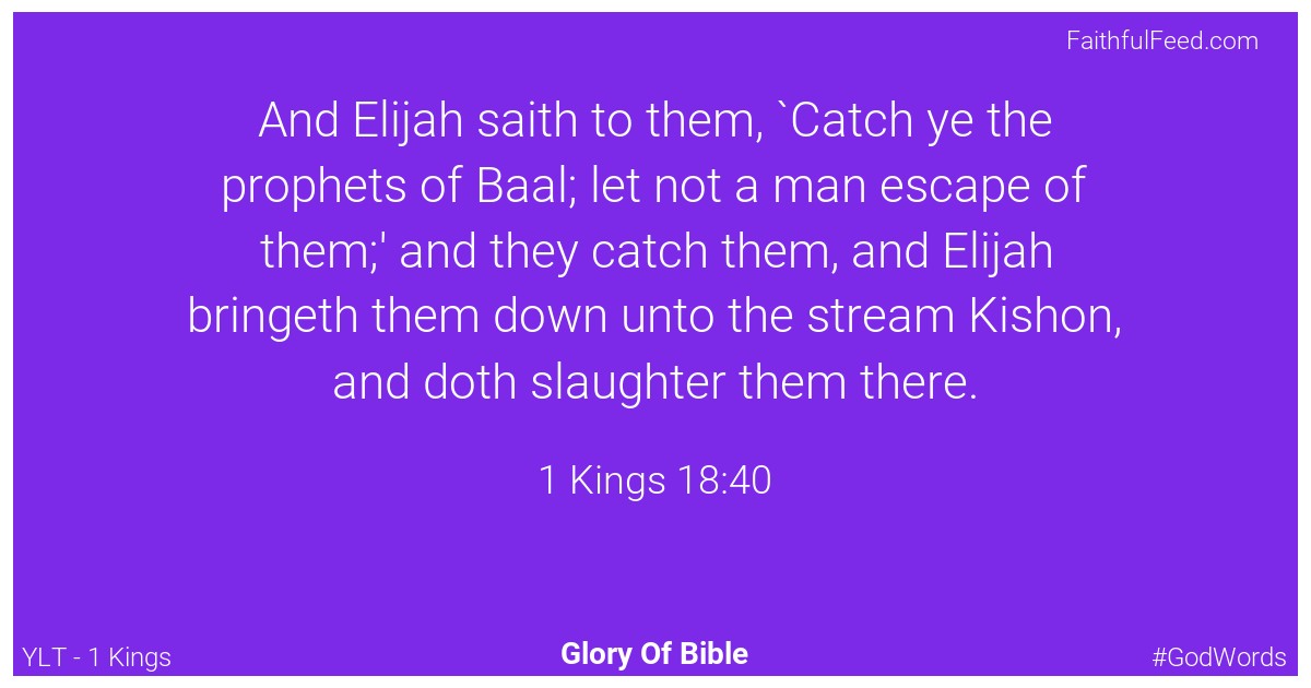 1-kings 18:40 - Ylt